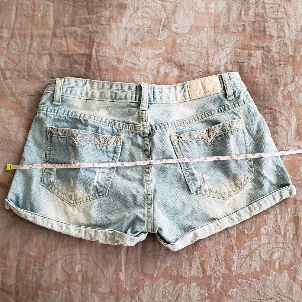 VIVA & PS Jeans Denim Shorts - Picture 7 of 8